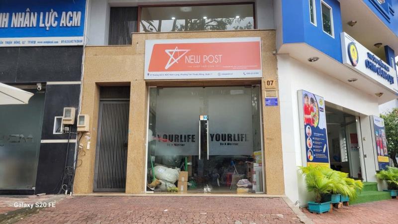 Cho thuê mặt bằng kinh doanh ở kdc nam long q7