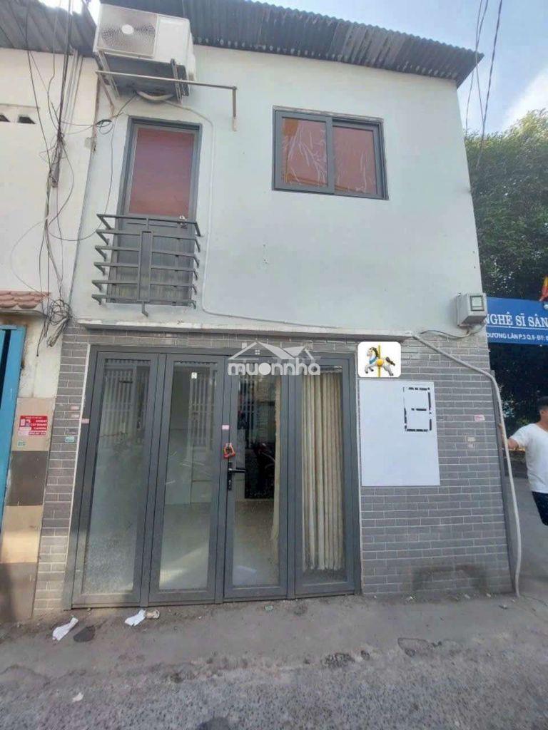 Cho thuê nhà mặt tiền hẽm âu dương lân p3.q8 dt.3m5×4m 1lầu 1phòng 1wc
