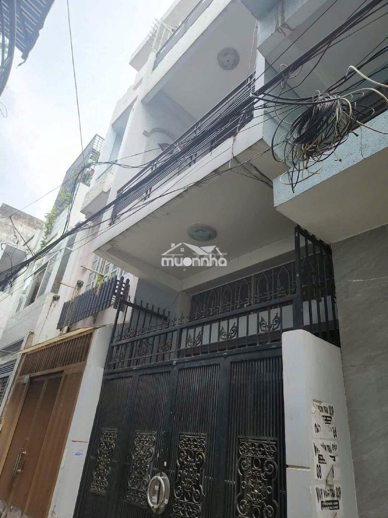 Cho thuê nhà hẻm nhật tảo q10, 4x8=32m2, 4 tầng 3pn - 13 tr