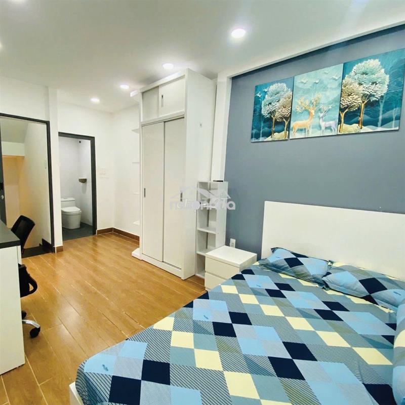 Q.3 – nhà nguyên căn 3 tầng, 2pn & 3wc, full nội thất – 12 triệu