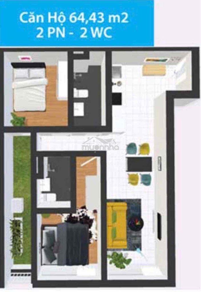 Bán căn 2pn| 2vs _ 64m2_tại topaz home 2 chỉ 1.4 tỷ - Ảnh 4
