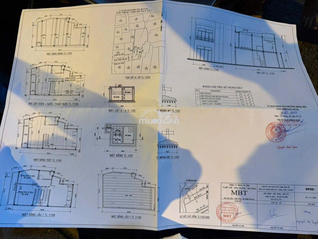 Nở hậu 6m5 , 63m2 đường phạm văn chí , phường bình tiên - Ảnh 3