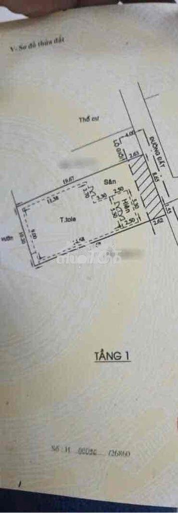 Ngộp bank 7tỷ giảm 4tỷ bán giá 8tỷ5 200m2 ngang 10m đường võ văn hát - Ảnh 3