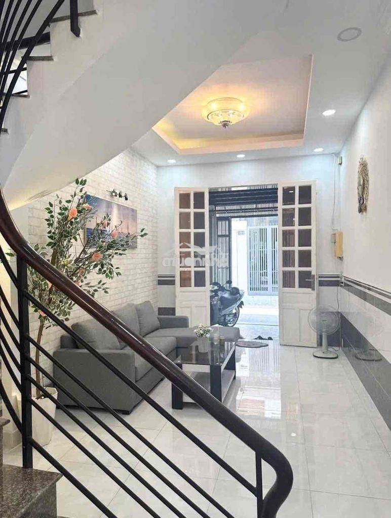 Cho thuê nhà dt 3m5x15 , 2 lầu 3 phòng 3wc dc 1183/ p5 q8 - Ảnh 3