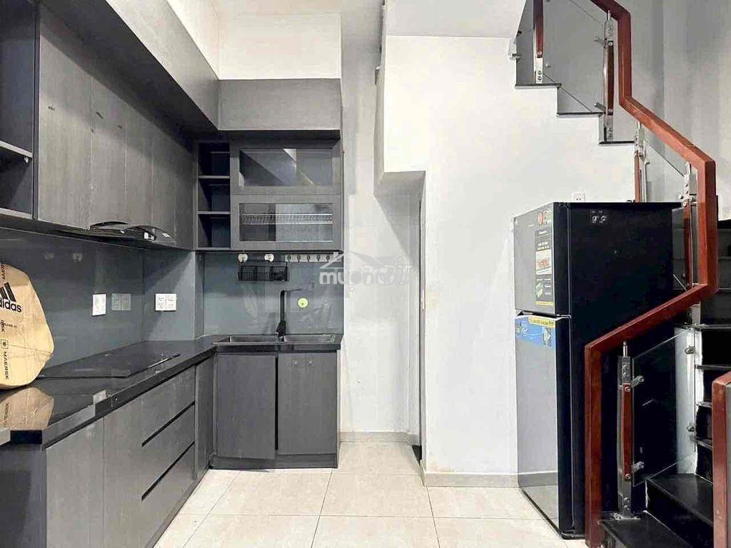 Nhà hẻm xe tải dương quảng hàm 4 tầng - nội thất đầy đủ 3 phòng ngủ - Ảnh 4