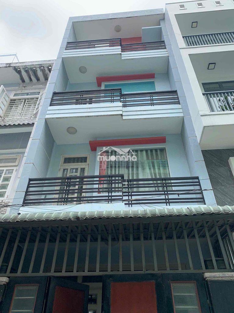 Cho thuê nhà nguyễn tư giãn p12 (4x15) 3 lầu , 4pn , 3wc nhà ở liền