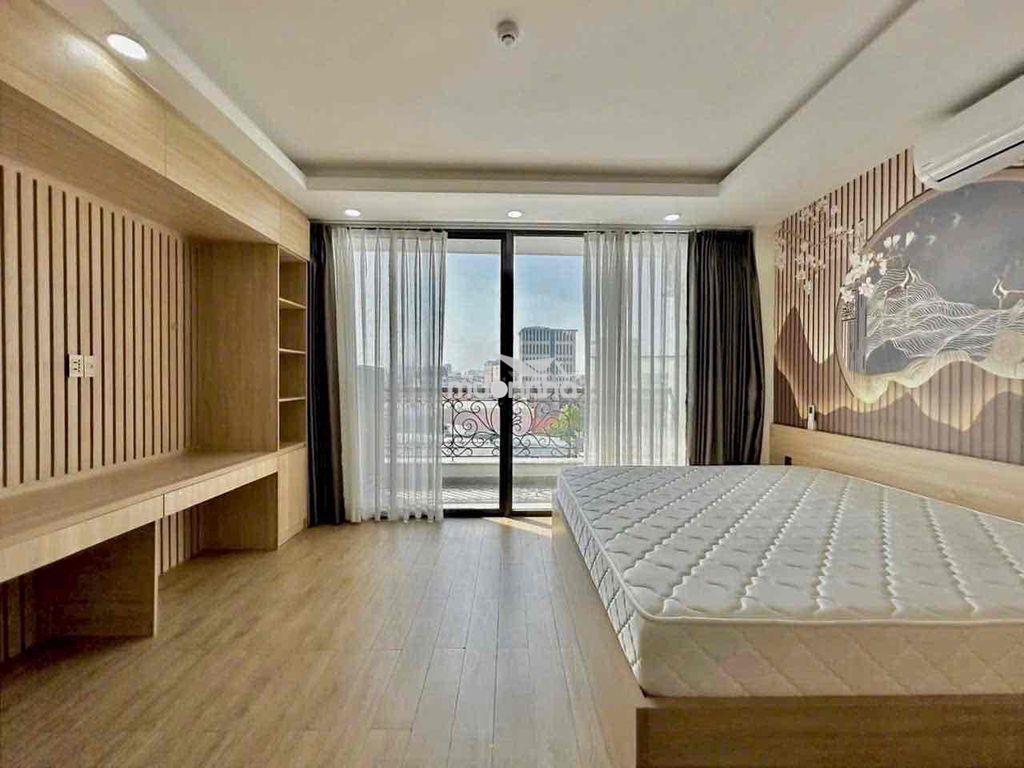 Căn hộ ban công view xịn xò - 1 phòng ngủ - gần công viên làng hoa - Ảnh 3
