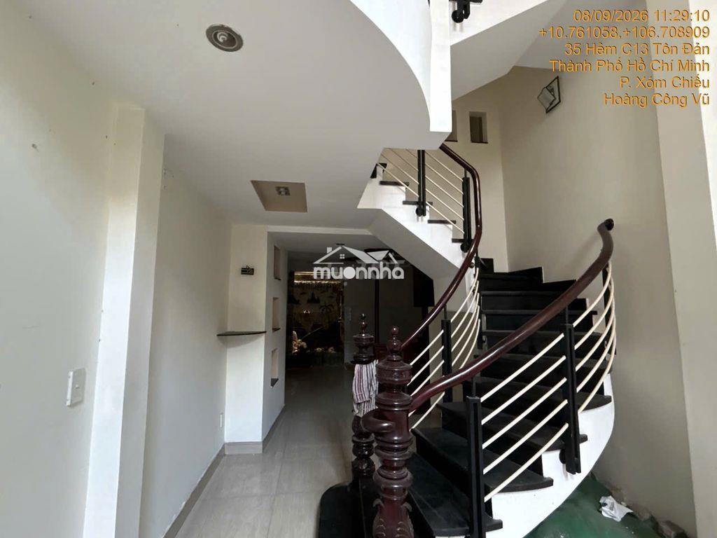 Cho thuê nhà nguyên căn đường tôn đản, quận 4 - Ảnh 4