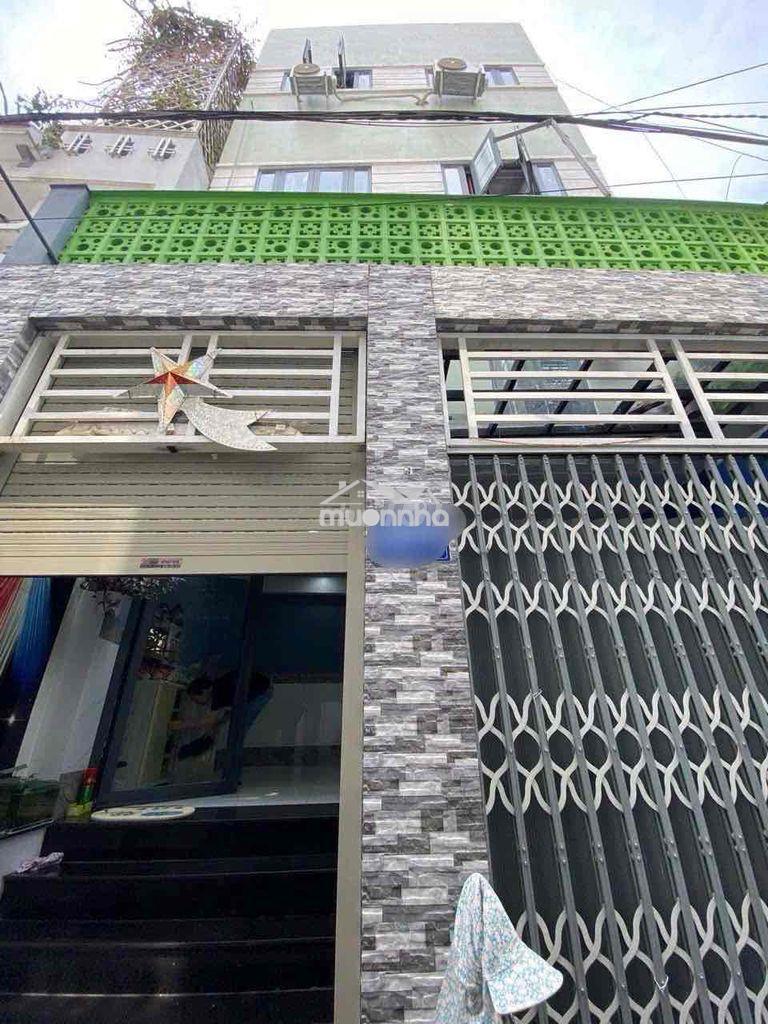 Bán nhà phan văn trị, 1 hầm 5 lầu 1 sân thượng, 58m2, có thang máy
