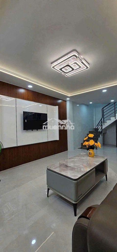 Dt: 3,7x8m nh 3,9m - nhà mới đẹp 2pn, 2wc - chỉ 3.75 tỷ bớt lộc - Ảnh 3