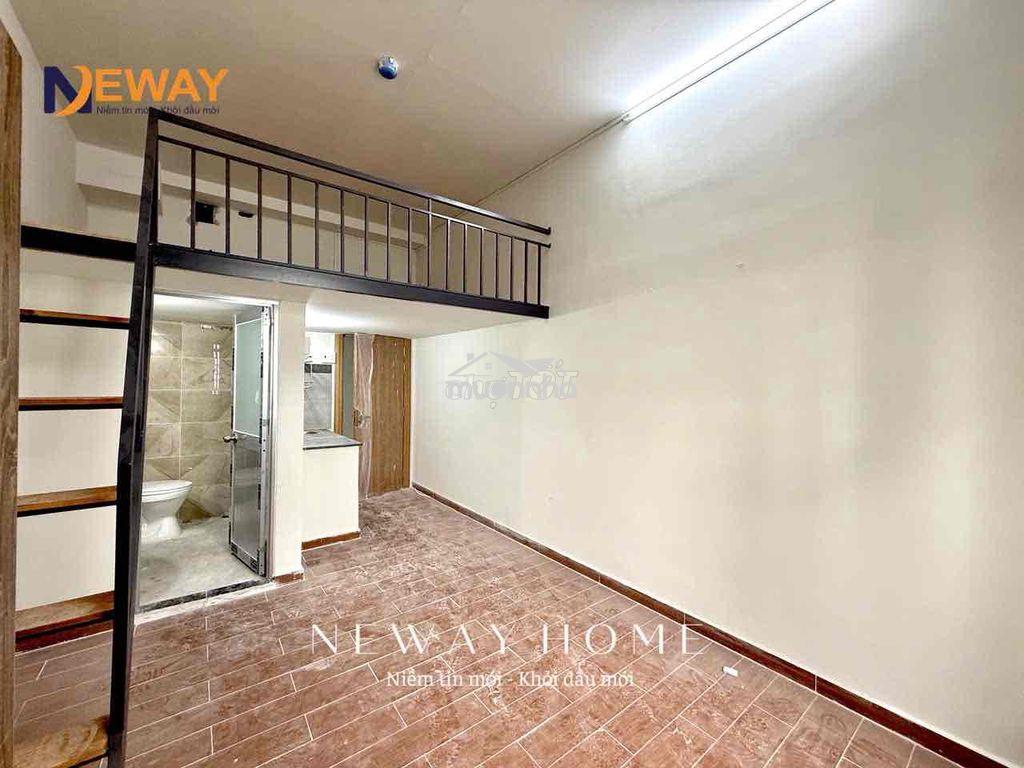 Phòng trọ có gác ngay đh nguyễn tất thành mới 100%, sẵn máy lạnh. đẹp - Ảnh 2