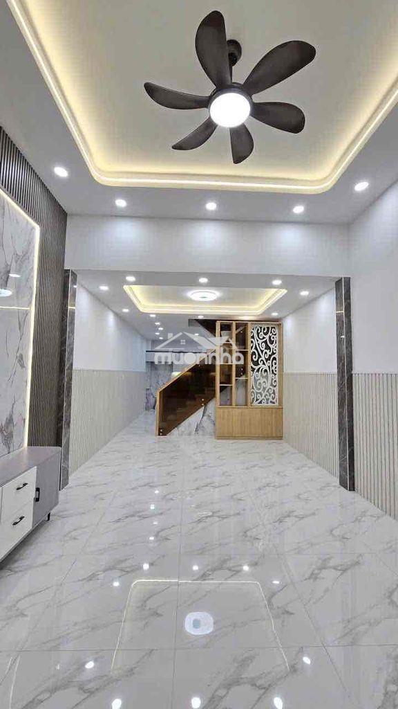 12tr - 4x14m - 1lầu - 3pn - nhà mới 100% – đường số 4 - gò xoài, bình