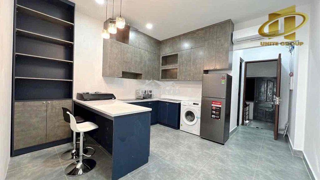 Căn hộ 1 phòng ngủ full nội thất , tách bếp , thang máy tận phòng - Ảnh 4