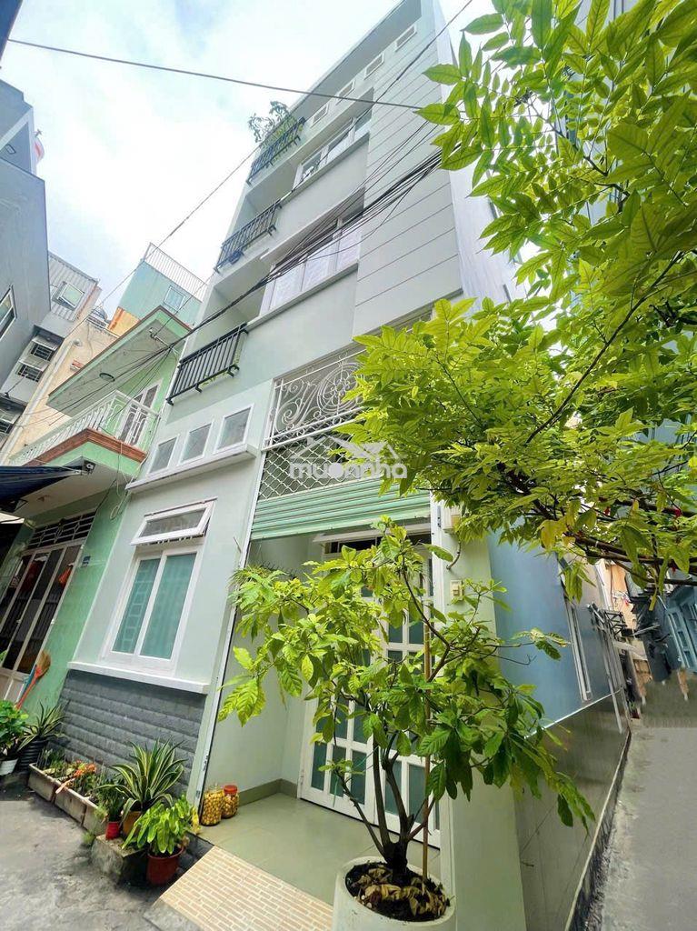 Giảm bán nhanh lê văn sỹ,quận 3,dt 5x12m, 61m2,5 tầng,4pn,giá 11.96 tỷ