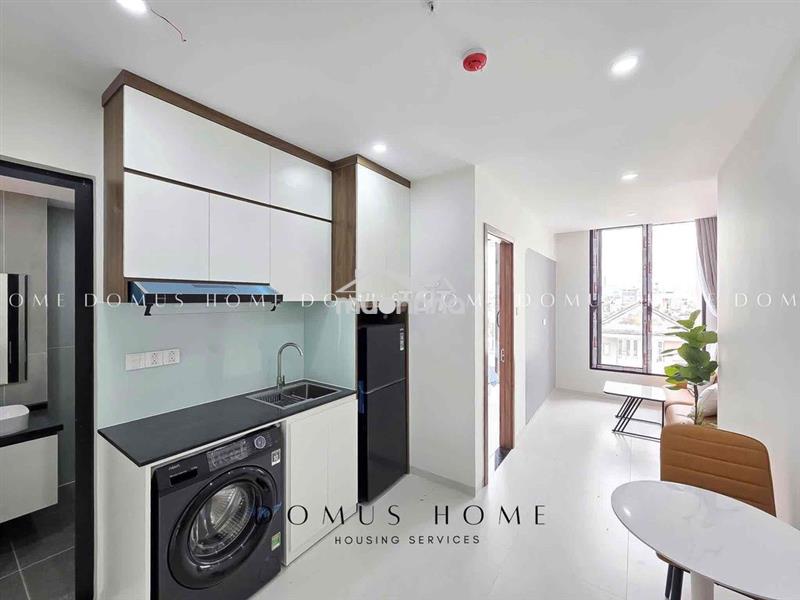 Cho thuê chung cư mini, 1 phòng ngủ, 1 phòng khách tách bếp như hình