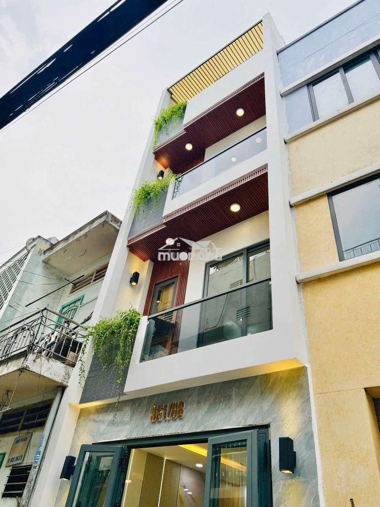 Nhà 2 mặt tiền hẻm xe tải thông full nội thất, quận gò vấp - Ảnh 2