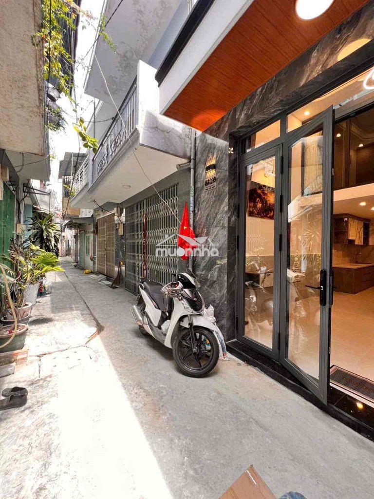 🚀Siêu đẹp 4.25 x 8 - 2 tầng - có pn trệt - hẻm 3m phú thọ hoà