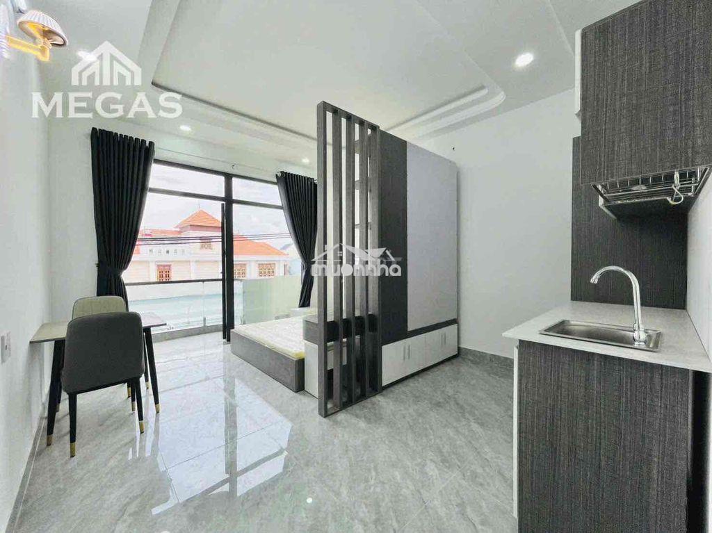 Căn hộ studio cửa sổ/bancol 40m2 thang máy máy giặt riêng tại hoà bình - Ảnh 2