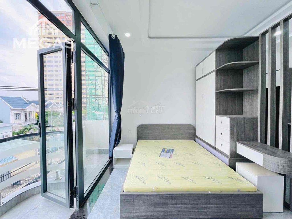 Căn hộ studio cửa sổ/bancol 40m2 thang máy máy giặt riêng tại hoà bình - Ảnh 4