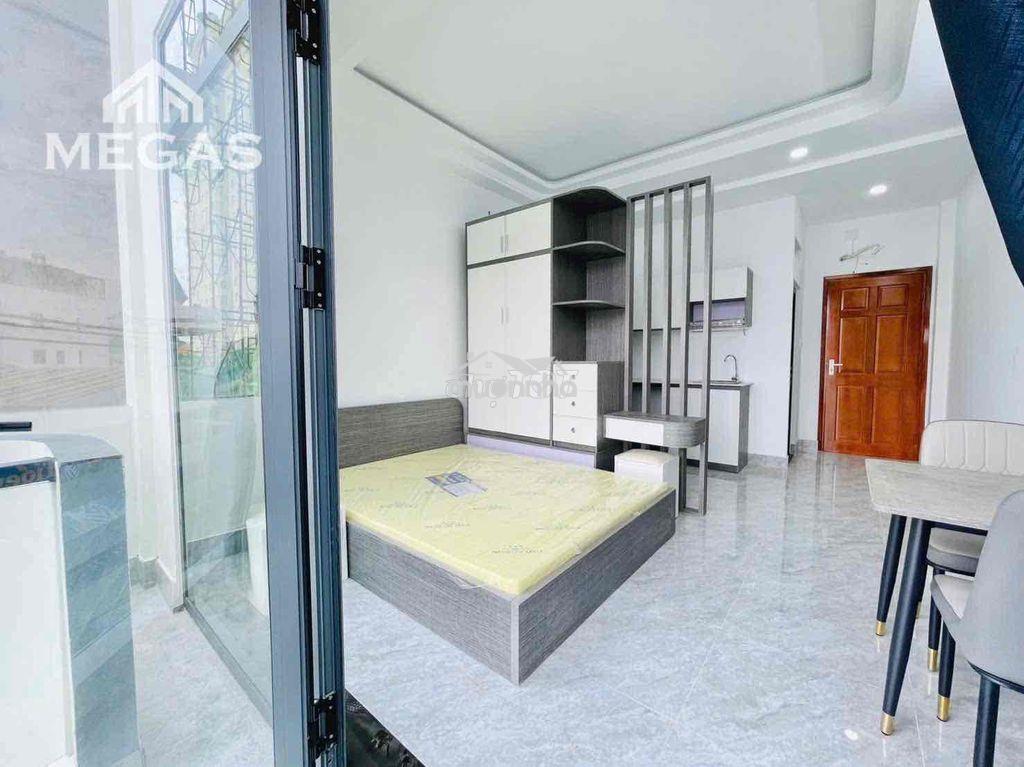 Căn hộ studio cửa sổ/bancol 40m2 thang máy máy giặt riêng tại hoà bình - Ảnh 3