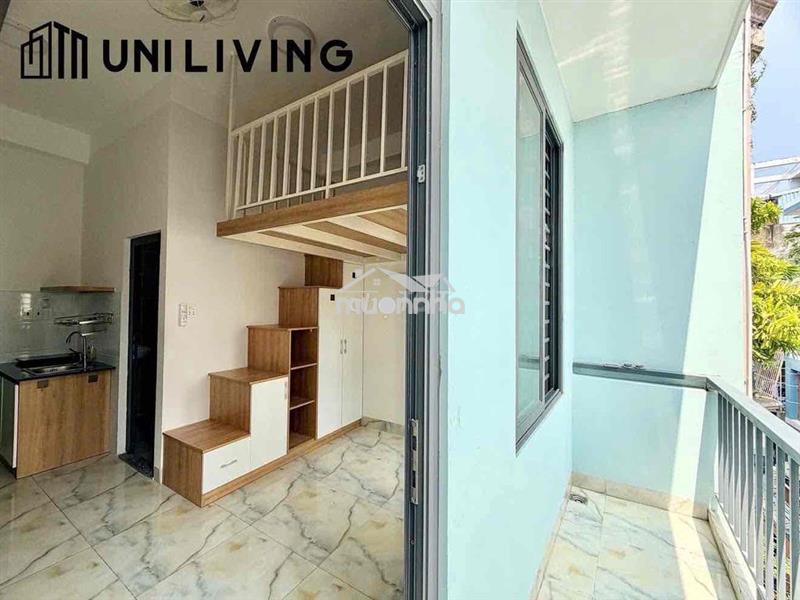 Cho thuê căn hộ duplex có gác ban công full nt ở thành thái quận 10