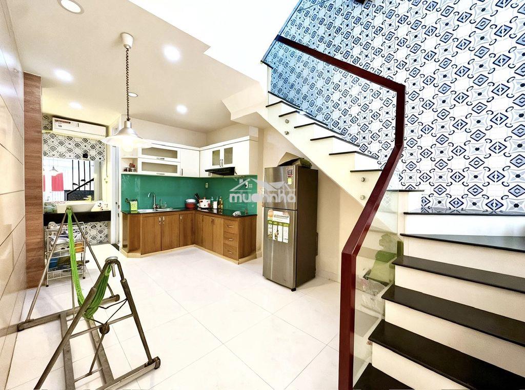 Nhà tân bình 4 tầng lạc long quân, 39m2, ko lộ giới, hẻm 4m, vuông vức - Ảnh 3