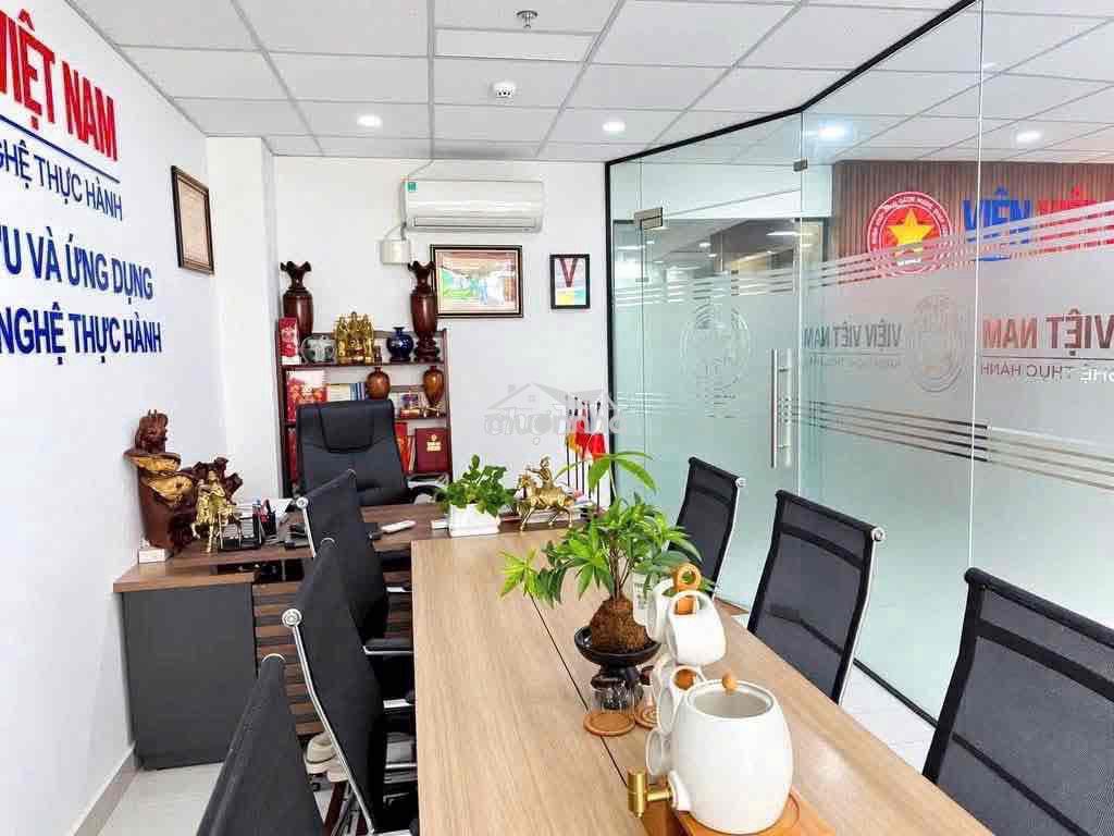 Cho thuê vp trệt tân cảng 90m2 ngăn sẵn 2 phòng gần ga metro tân cảng - Ảnh 2