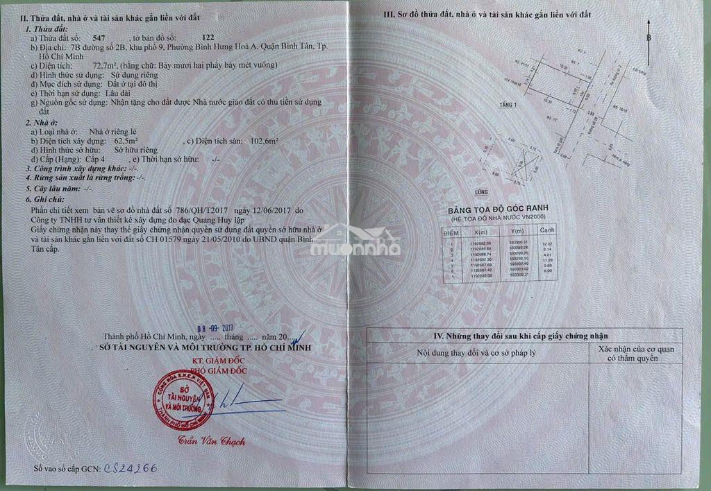 Chính chủ bán nhà cấp 4 - hxh 6m thông thoáng - sổ hồng riêng - Ảnh 4