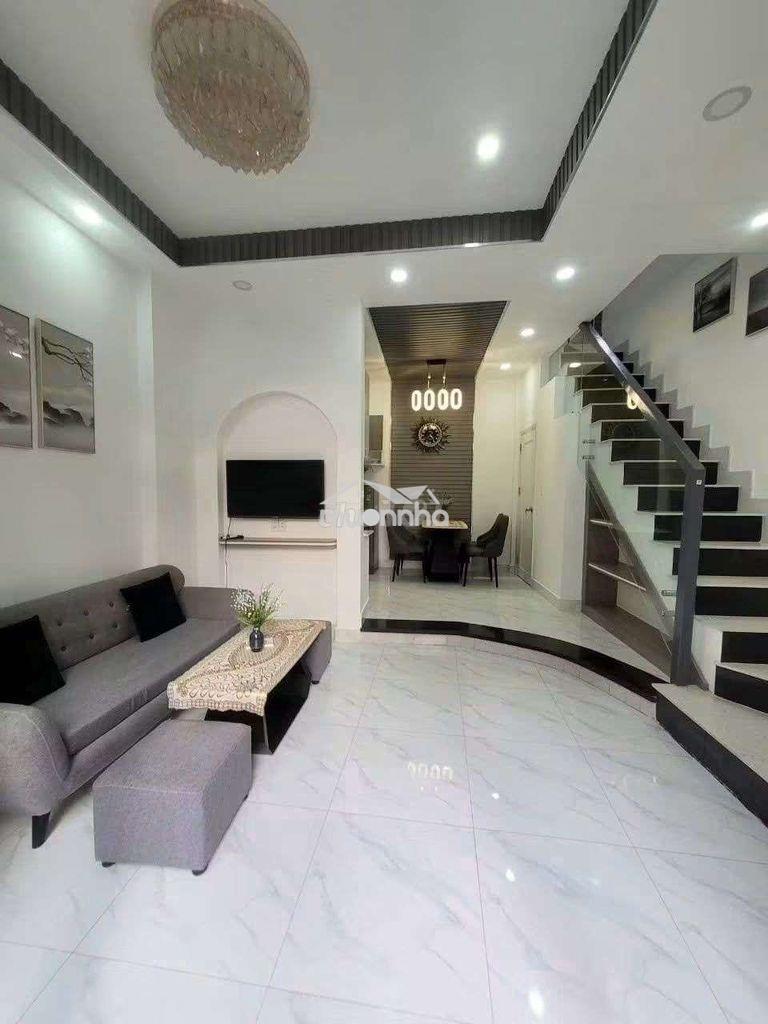 Nhà ngay trung tâm full nội thất quang trung f11 gò vấp 5x10 - Ảnh 2