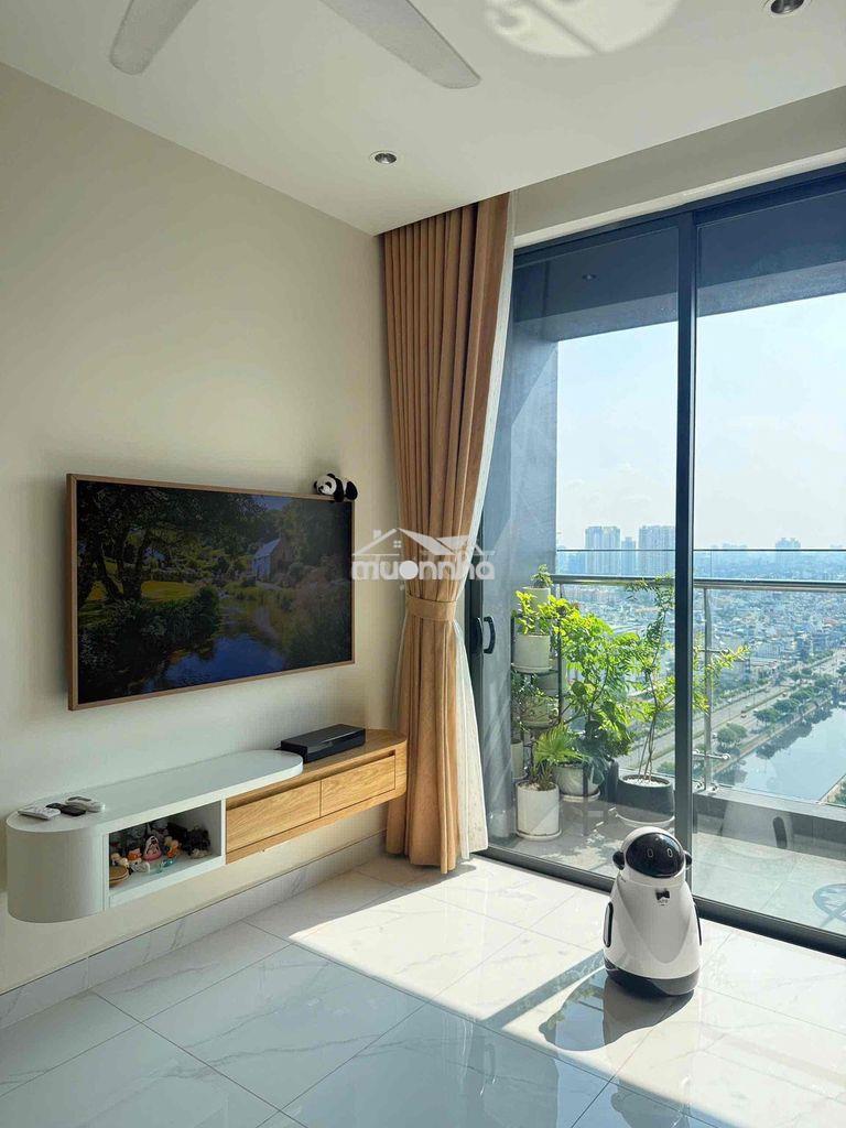 Cho thuê căn hộ d-aqua – mặt tiền bến bình đông, quận 8 2pn full nt - Ảnh 2
