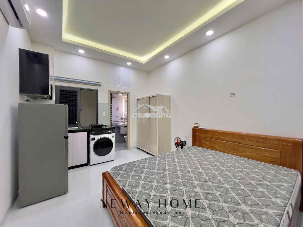 Studio cửa sổ giếng trời full nội thất ngay gần cầu chữ y, dễ qua q1,5 - Ảnh 4