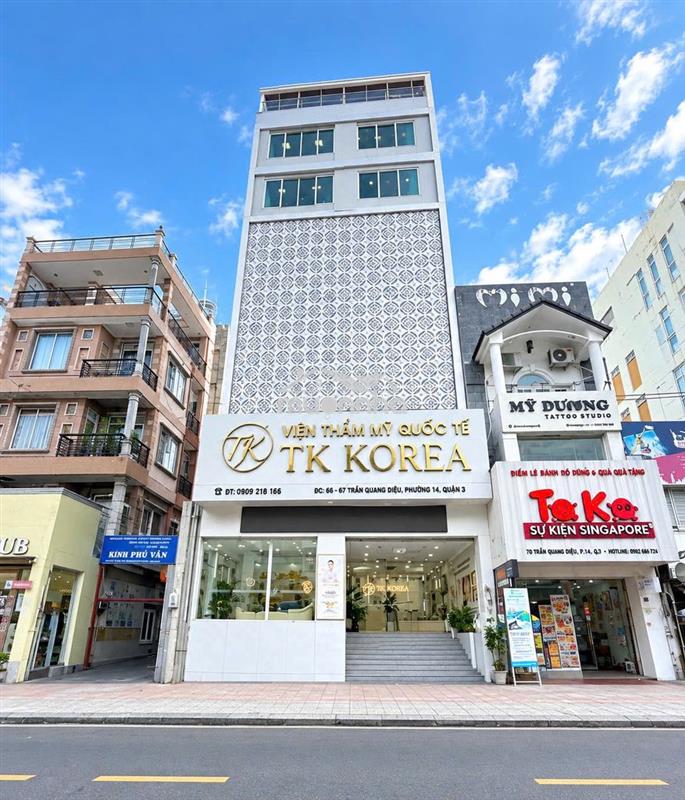 Cho thuê building 1.400m2 sử dụng mặt tiền trần quang diệu quận 3