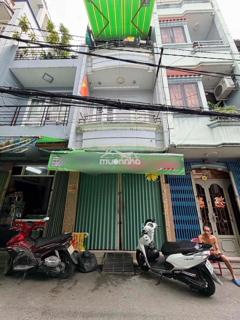 Mặt tiền ngô thời nhiệm phú nhuận 3 tầng, 17tr