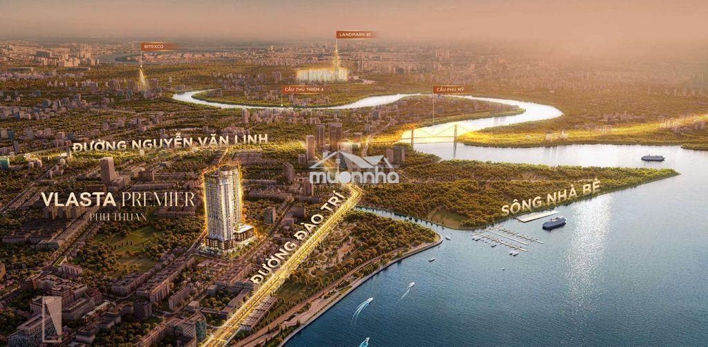 Căn 1pn+ 57m2 view sông cách phú mỹ hưng 5 phút, tặng 3 năm pql - Ảnh 4