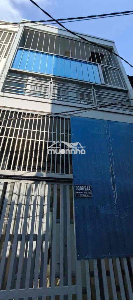 Cho thuê nhà 1 trệt 1 lầu, phòng khách, bếp , 2 phòng  ngủ ,2 wc