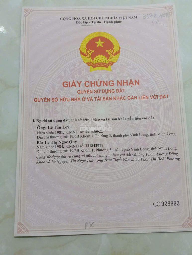 Bán gấp nhà chính chủ nguyễn bình nhà bè tphcm