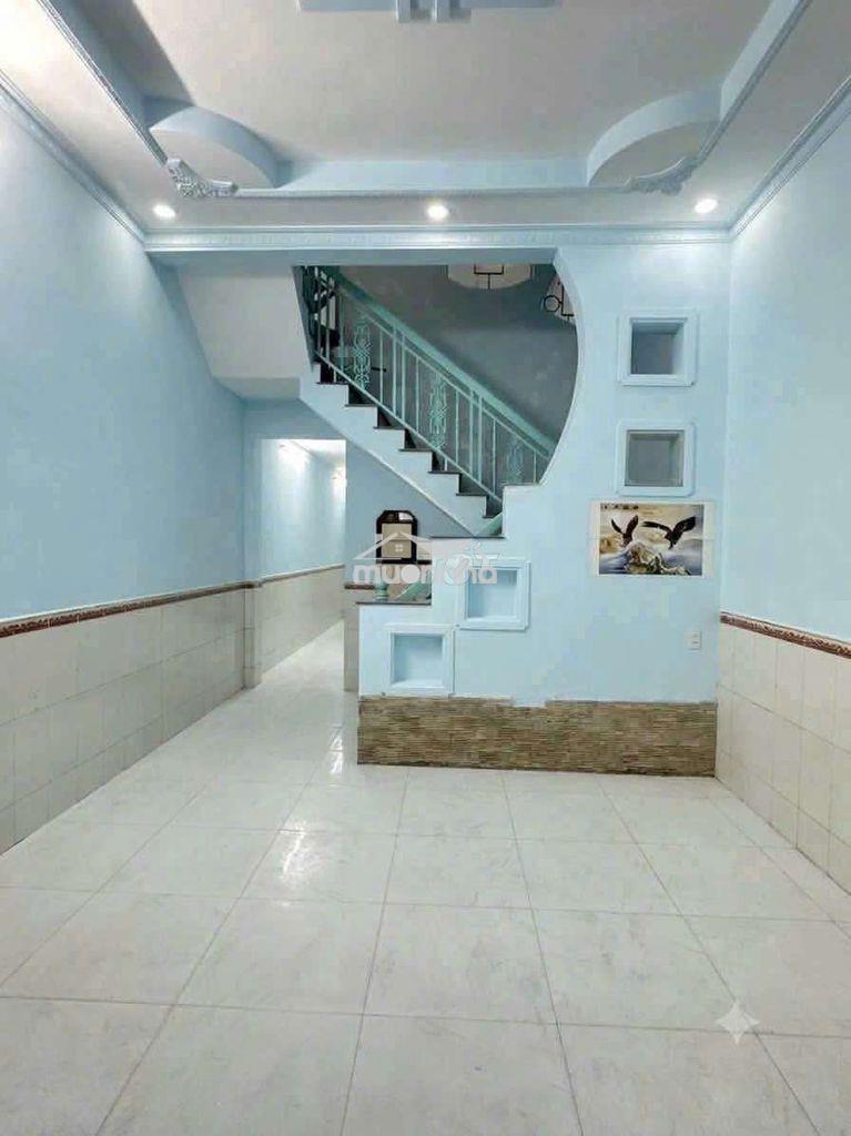 Cho thuê nhà đt 4x17 trệt lâu 